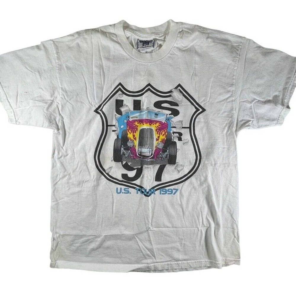 Vintage Goodguys Car Show 1997 US Tour t-shirt hot rod